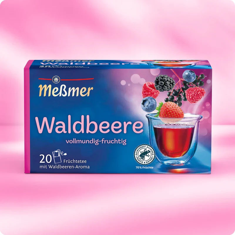 Ceai plic fructe de padure Messmer Classic, 20 plicuri