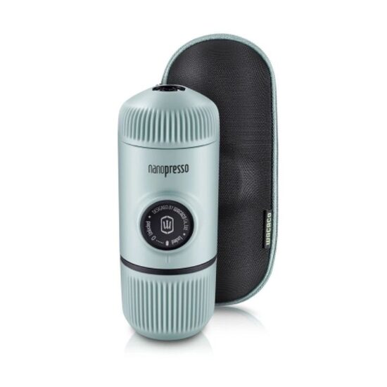 Espressor portabil Nanopresso Elements Arctic Blue + Husa - Wacaco
