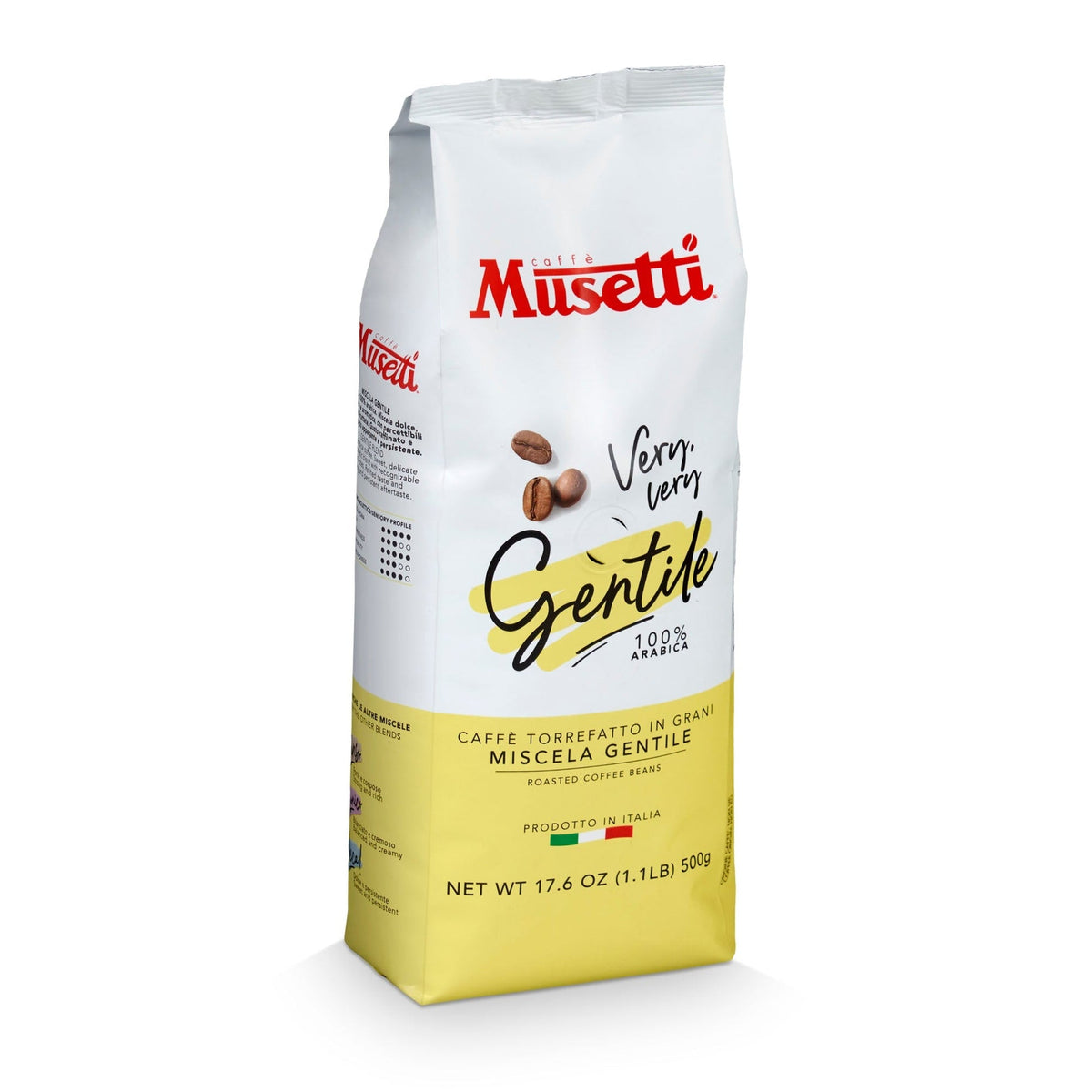 Cafea boabe 100% Arabica, Musetti GENTILE 500gr