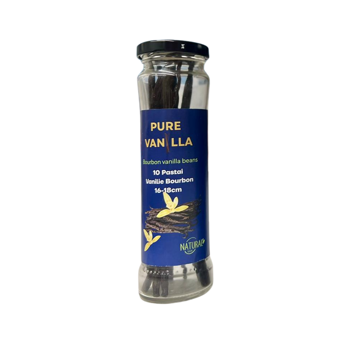 Pastai de Vanilie Bourbon, calitate A Gourmet din Madagascar, 10 buc. , 16-18cm