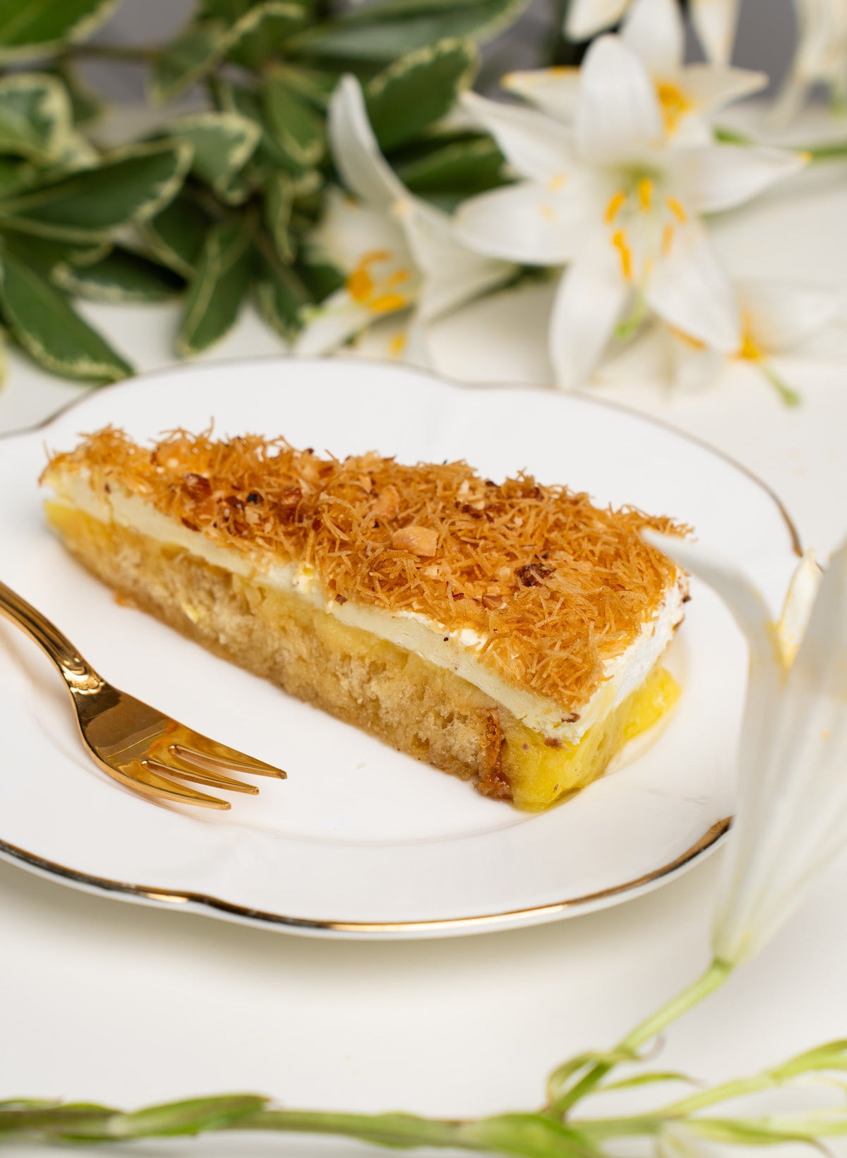 Tort congelat Ekmek Kataif, 1400 grame, pretaiat 12 felii