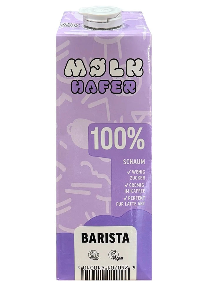 Bautura din ovaz Moelk Barista, bax 8 x 1L